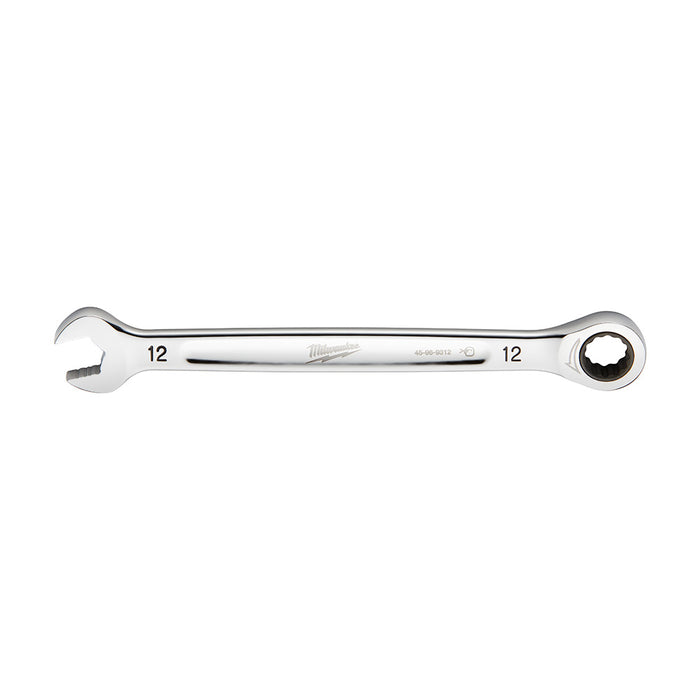 Clé à cliquet combinée plate 12mm