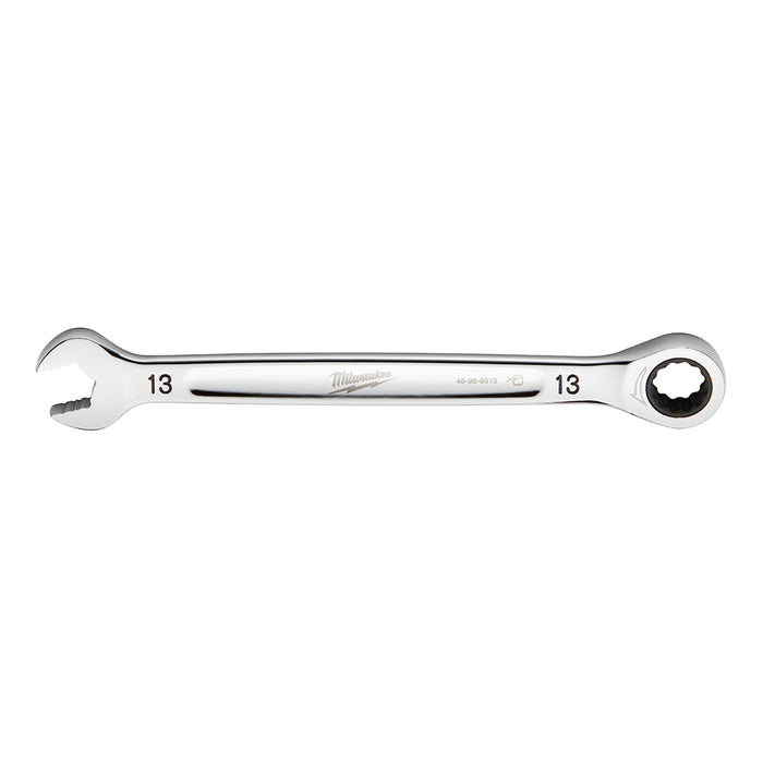 Clé à cliquet combinée plate 13mm