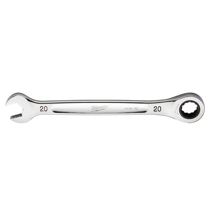 Clé à cliquet combinée plate 20mm