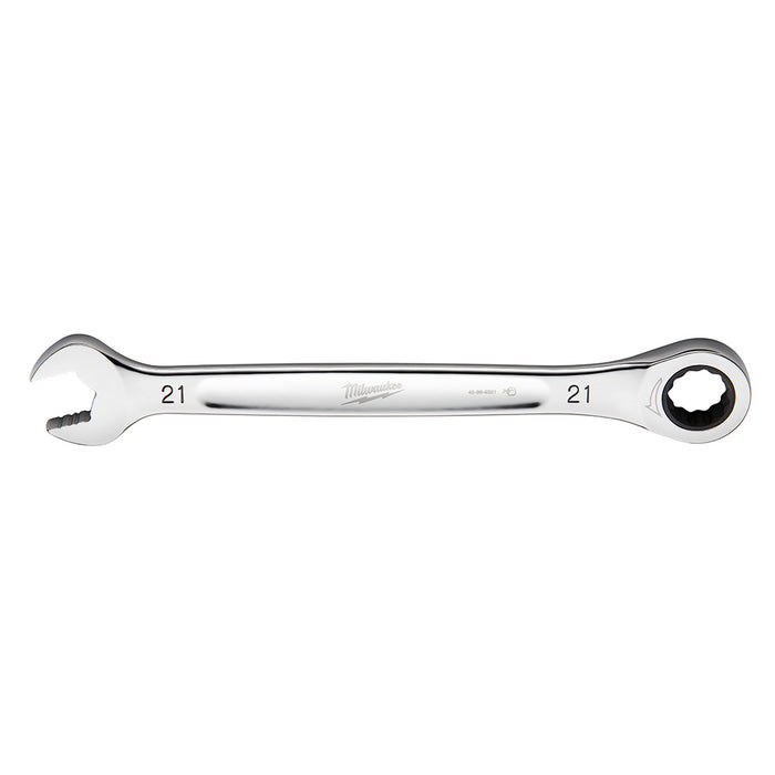 Clé à cliquet combinée plate 21mm