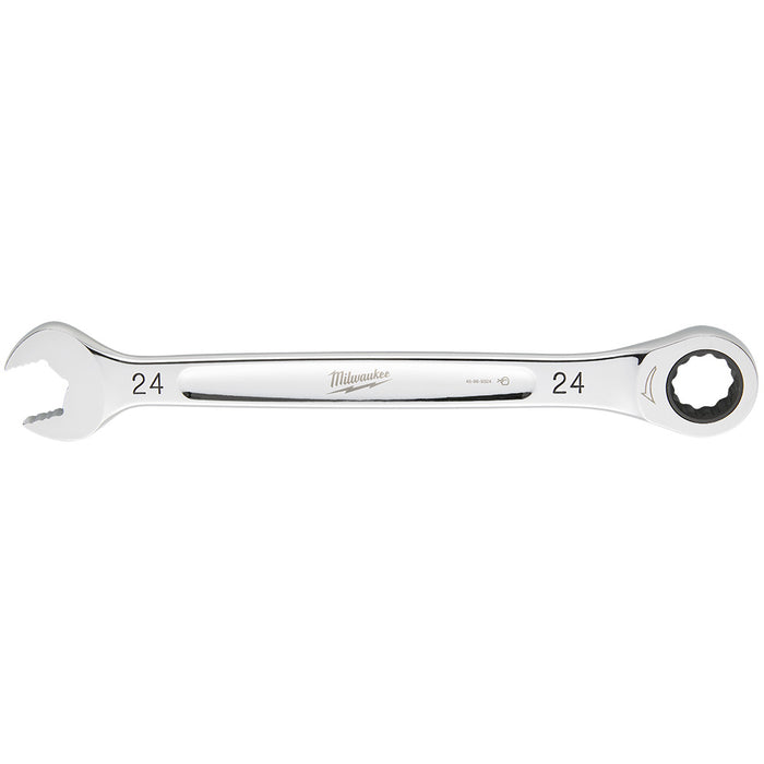 Clé à cliquet combinée plate 24mm