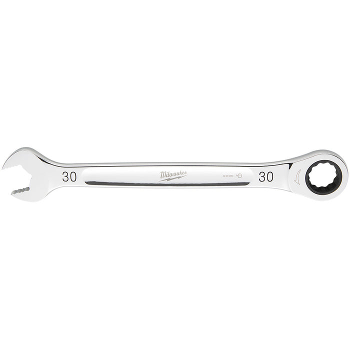 Clé à cliquet combinée plate 30mm