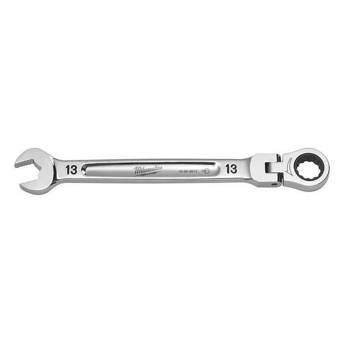 Clé à cliquet combinée articulée 13 mm