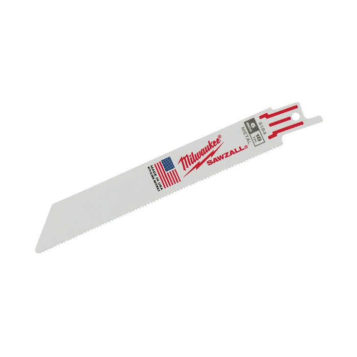 Lame Sawzall standard pour métal 6" (14 d/po)