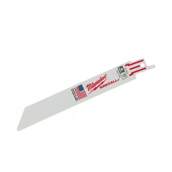 Lame Sawzall standard pour métal 6" (18 d/po)