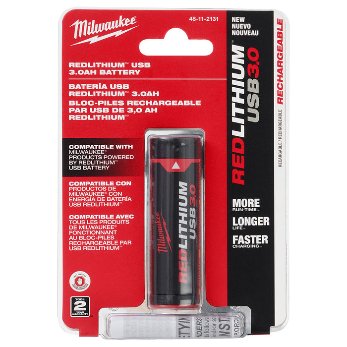 Batterie USB Redlithium 3.0 Ah