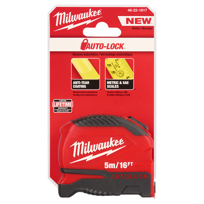 Ruban à mesurer Auto-Lock 5m/16'
