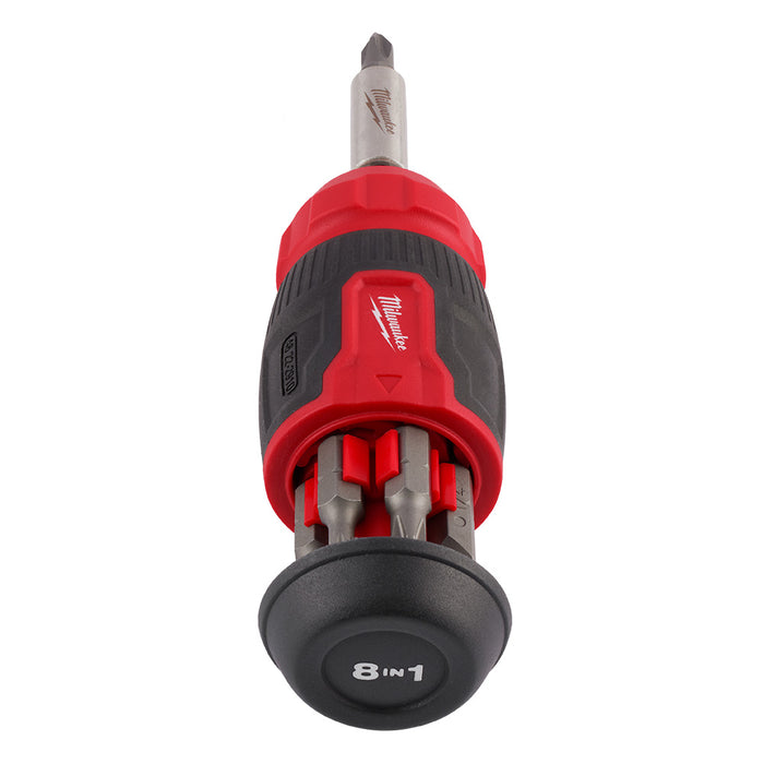 Tournevis compact à pointe interchangeable 8-en-1