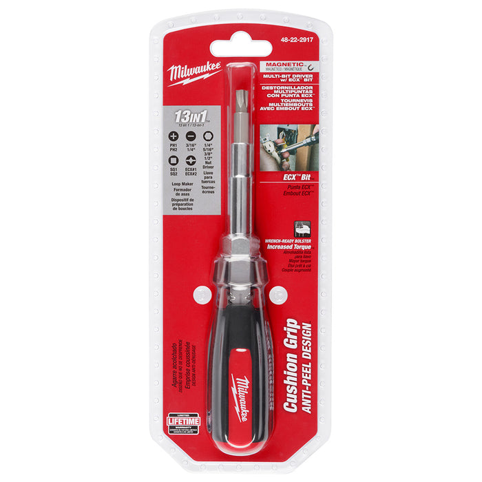 Tournevis multipointes 13-en-1 magnétique