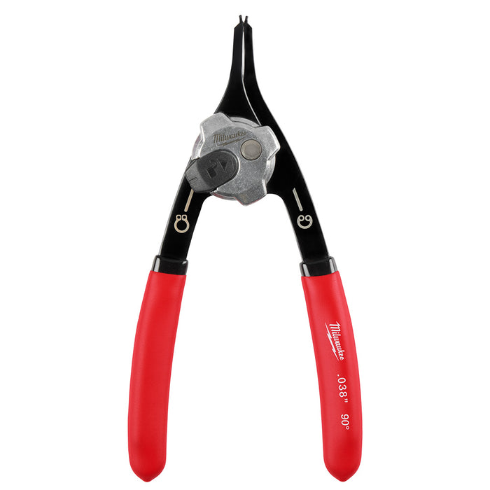 Pince à anneau de pression convertible 0.038", 18º