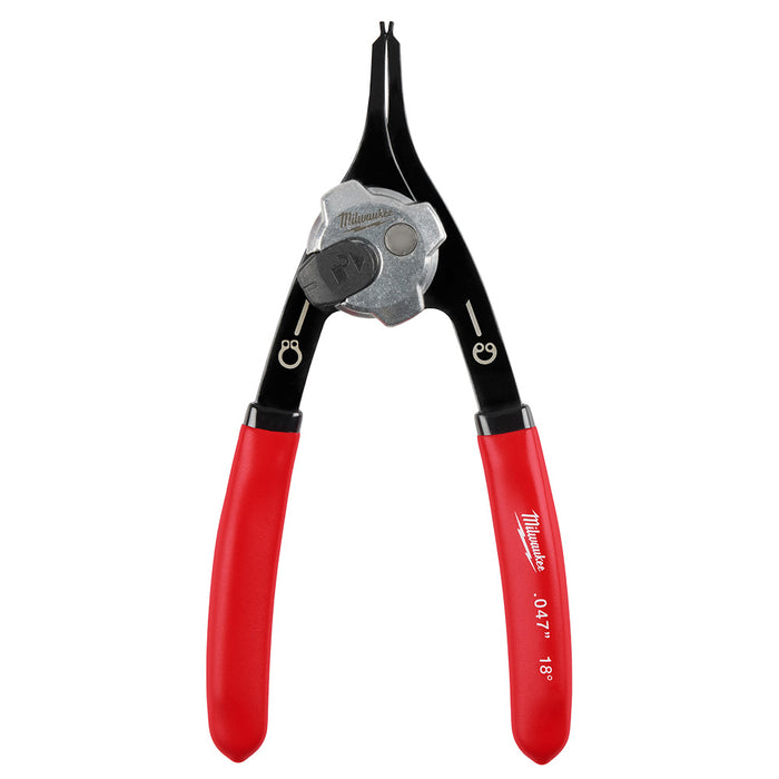 Pince à anneau de pression convertible 0.047", 18º
