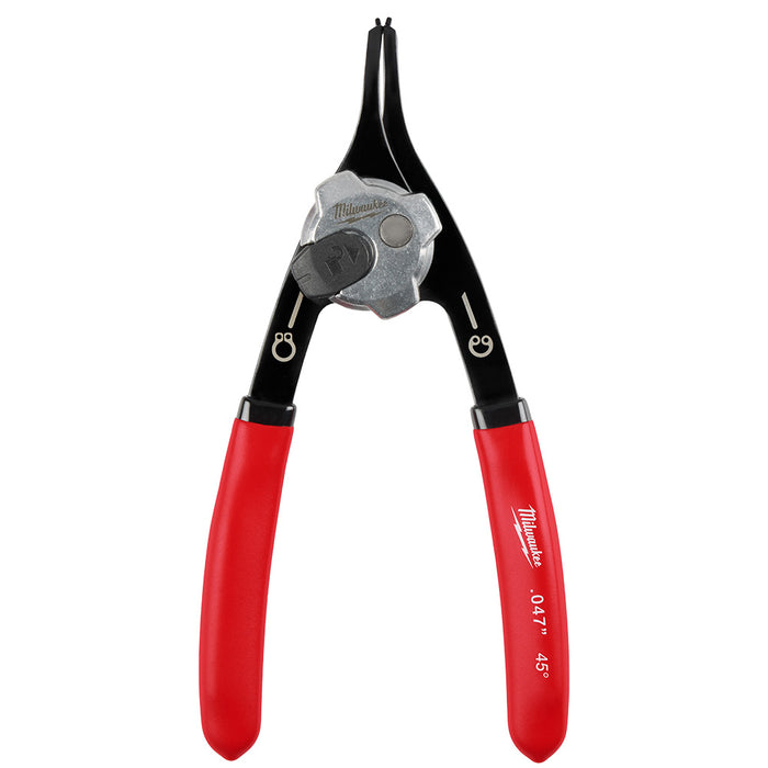Pince à anneau de pression convertible 0.047", 45º