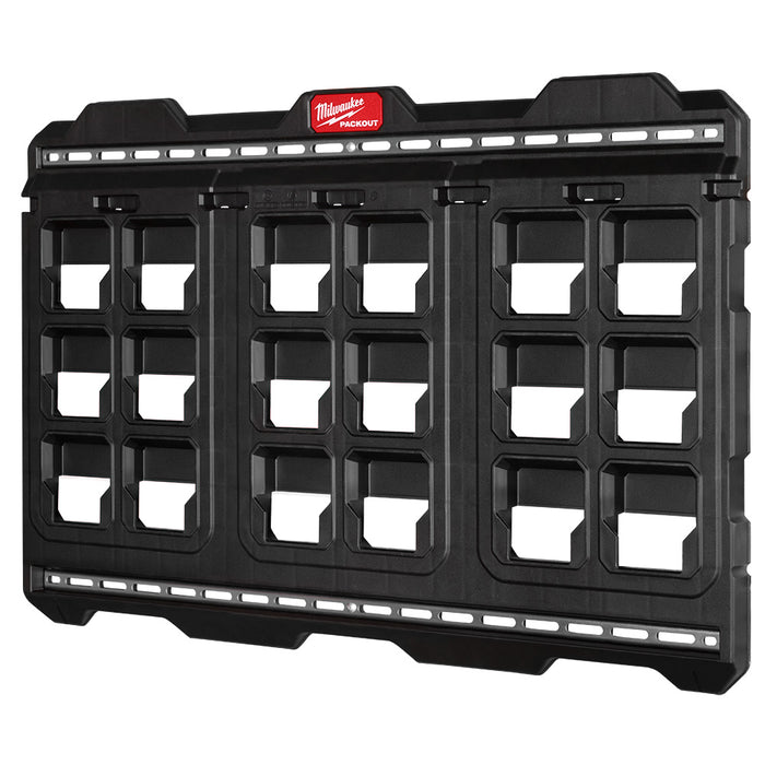 Grande plaque murale Packout (rail en métal)