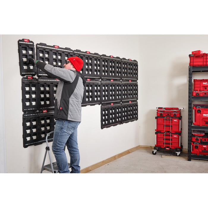 Grande plaque murale Packout (rail en métal)