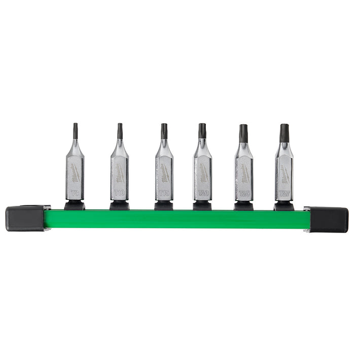 Ensemble de 6 douilles standard à embout Torx avec prise 1/4"