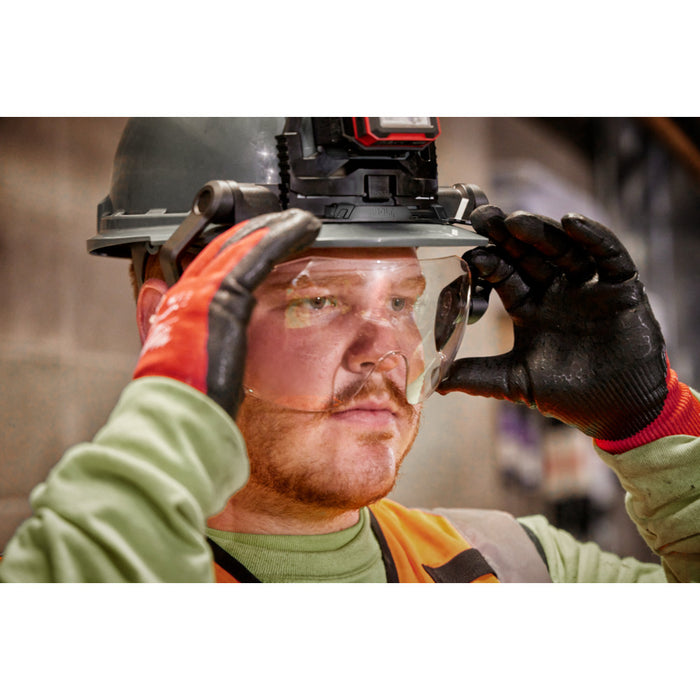 Visière de sécurité claire pour casque Milwaukee