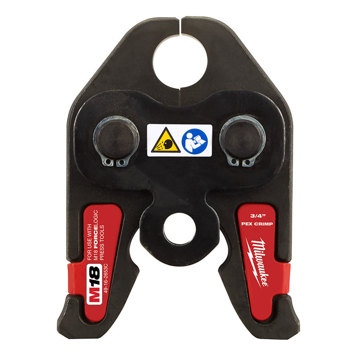 Mâchoire à pince de 3/4"