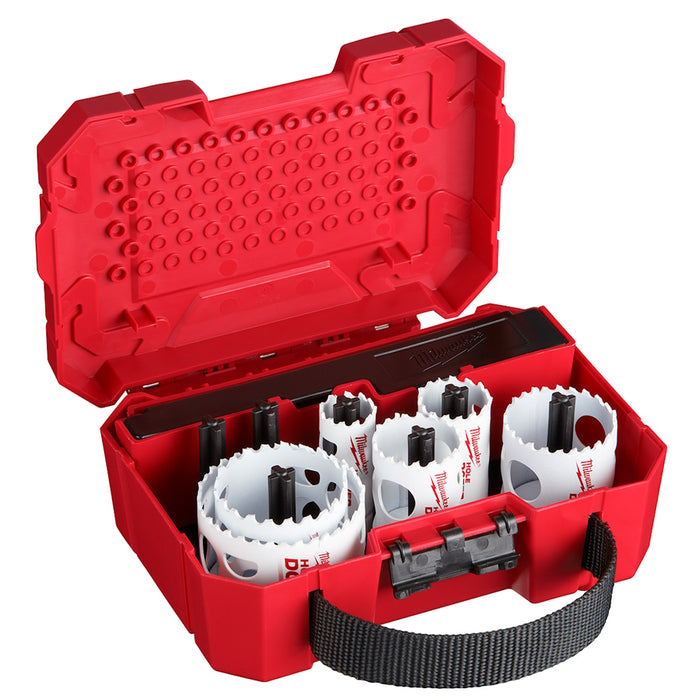 Ensemble de 10 scies emporte-pièce bimétalliques HOLE DOZER™ pour électricien