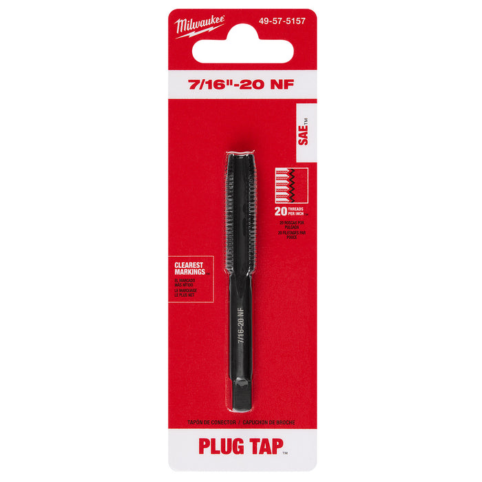 Taraud droit 7/16"-20