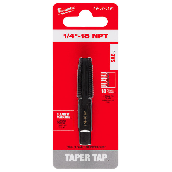 Taraud ébaucheur 1/4" X 18NPT