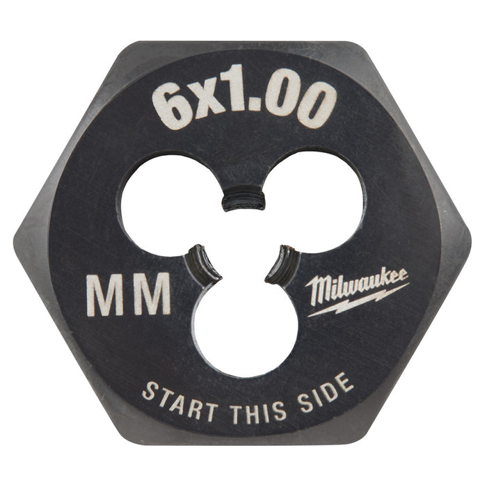 Filière hexagonale de 1" - M6 X 1.00