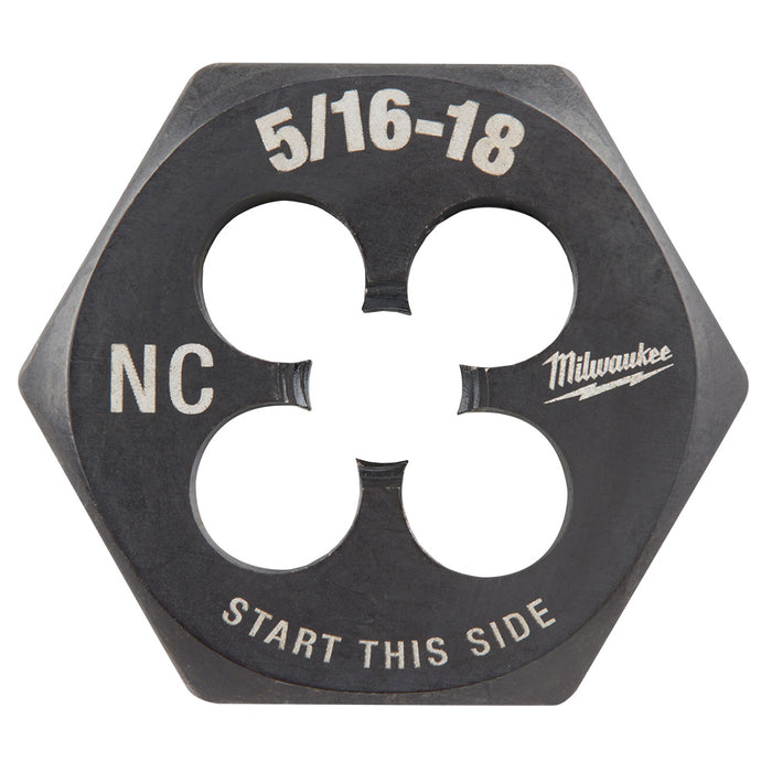 Filière hexagonale de 1" - 5/16" X 18NC