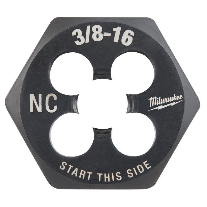 Filière hexagonale de 1" - 3/8" X 16NC