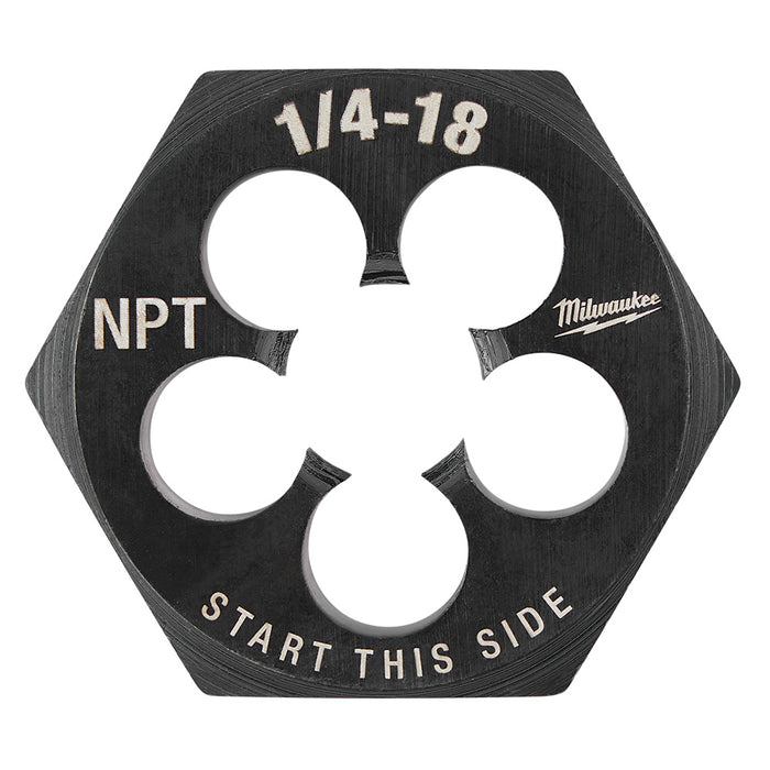 Filière hexagonale de 1-7/16" - 1/4" X 18NPT