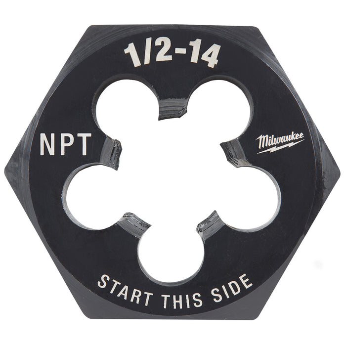 Filière hexagonale de 2-1/6"- 1/2" X 14NPT