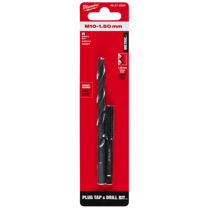 Ensemble de taraud M10 X 1.50 et foret #R