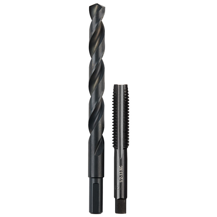 Ensemble de taraud 1/2"-13 et foret 27/64"