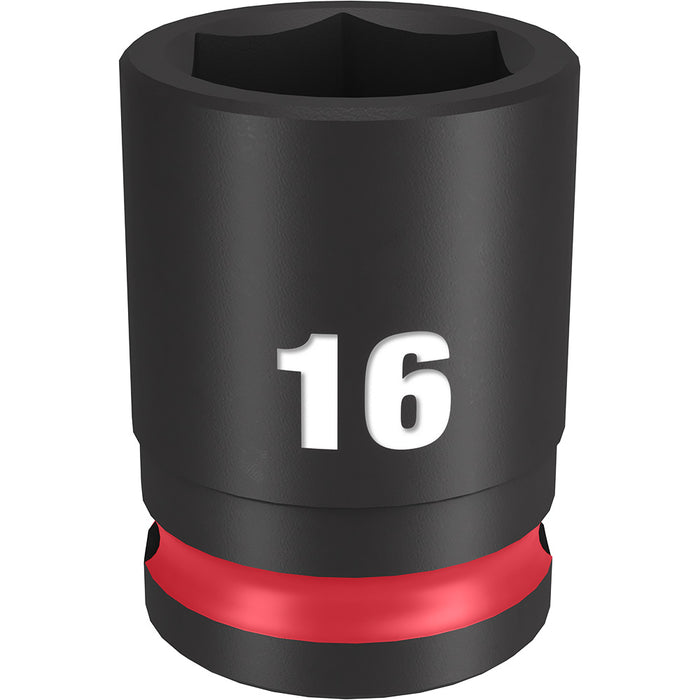 Douille à chocs à 6 pans (16mm, prise 3/8")