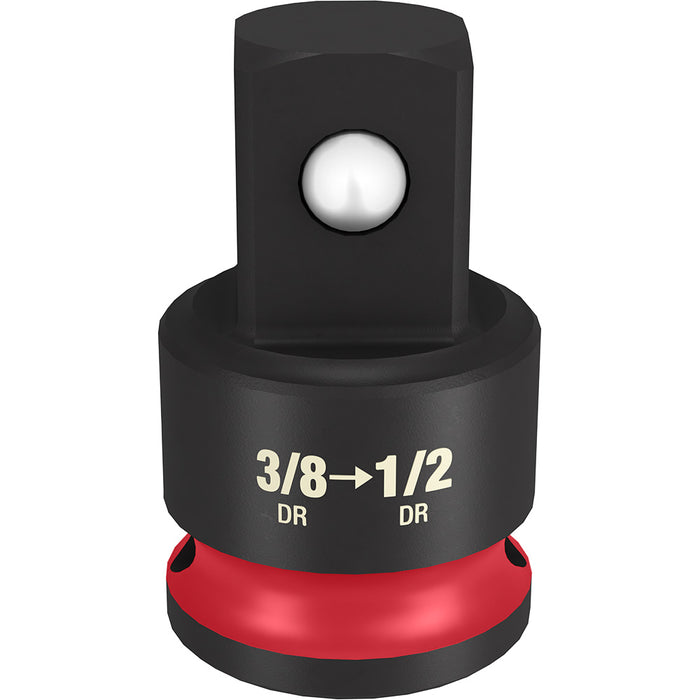 Adaptateur pour douilles à chocs, prise 3/8" à prise 1/2"