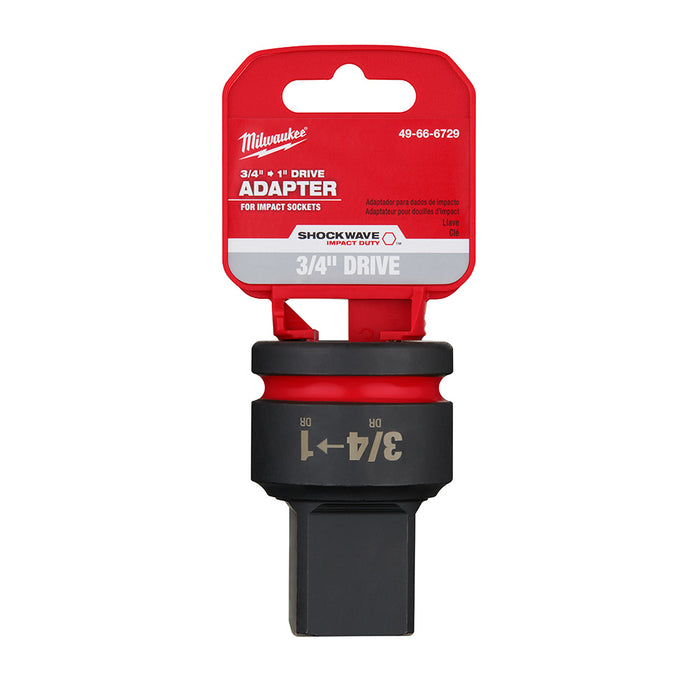 Adaptateur pour douilles à chocs, 3/4" à 1"