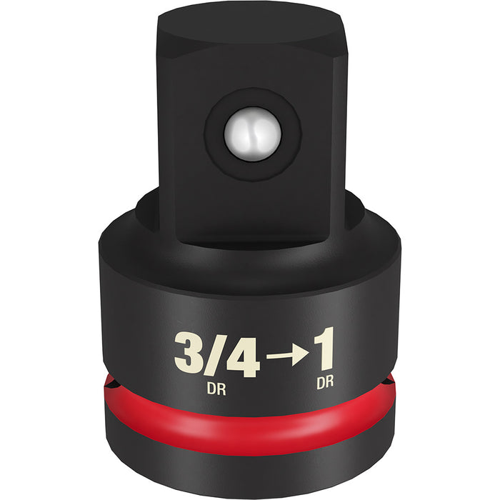 Adaptateur pour douilles à chocs, 3/4" à 1"