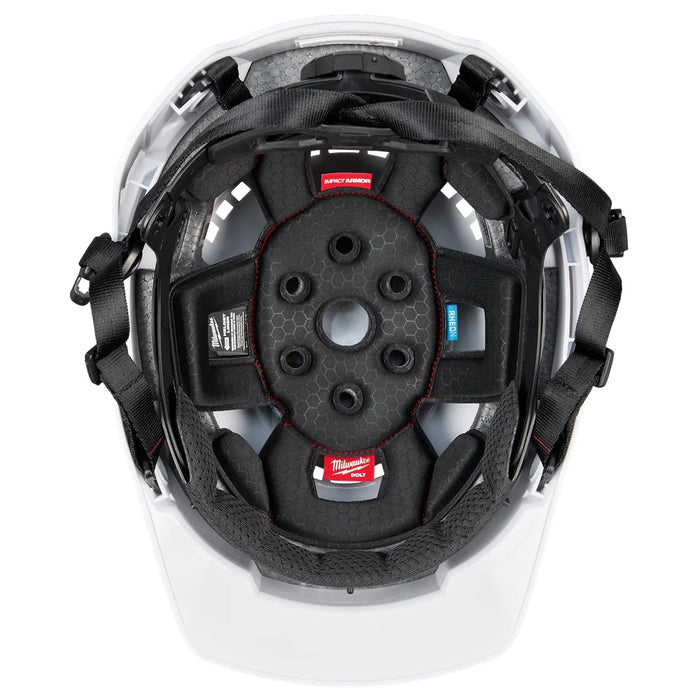 Casque de sécurité ventilé BOLT à doublure IMPACT ARMOR - type 2, classe C - Milwaukee
