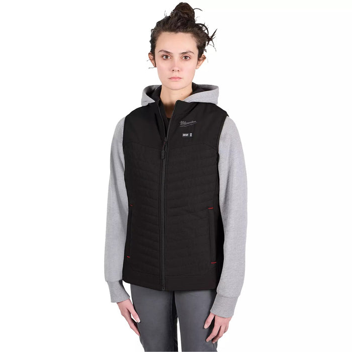 Ens. Veste chauffante sans manche AXIS M12 - Femme - Noir