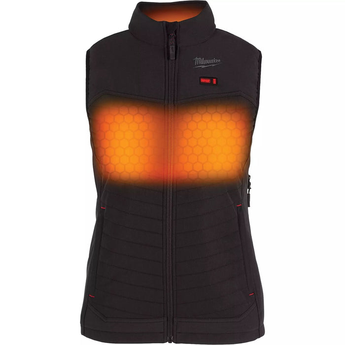 Ens. Veste chauffante sans manche AXIS M12 - Femme - Noir