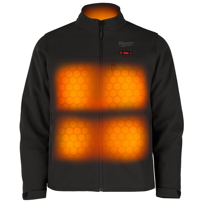 Ens.  Manteau chauffant TOUGHSHELL™ M12™ - Homme - Noir