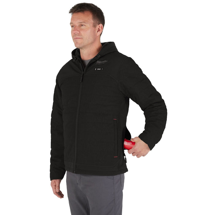 Ens.  Manteau chauffant Axis M12™ - Homme - Noir