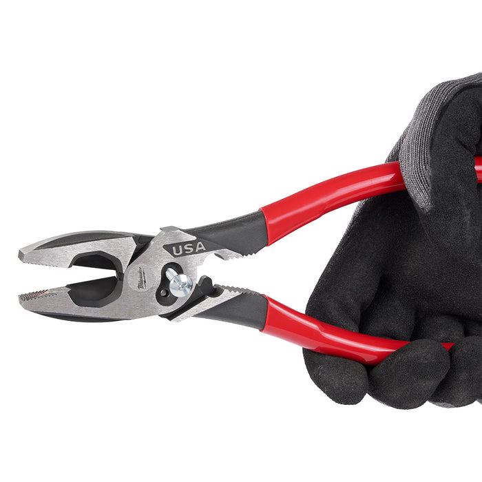 Pince d'électricien 9" avec coupe-boulons
