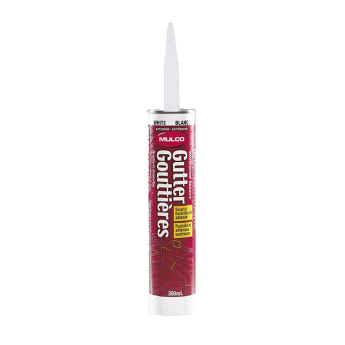 Scellant imperméable pour gouttières - Blanc - 300 mL