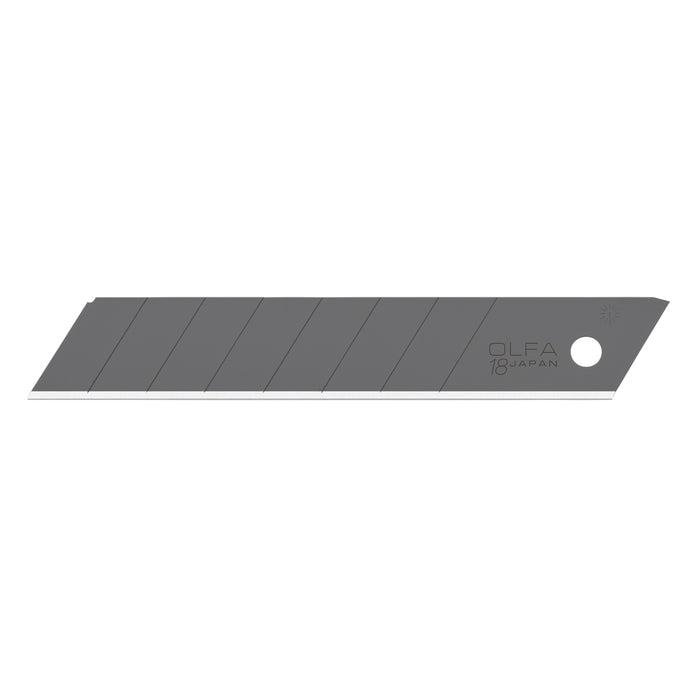 Lame cassable 18mm noire (50/pqt.)