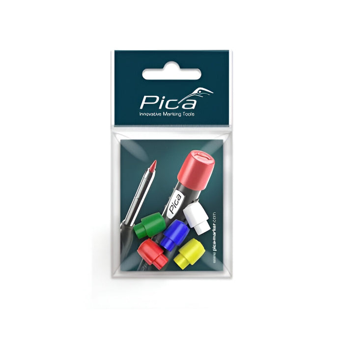 Ensemble de capuchons colorés pour crayons Pica