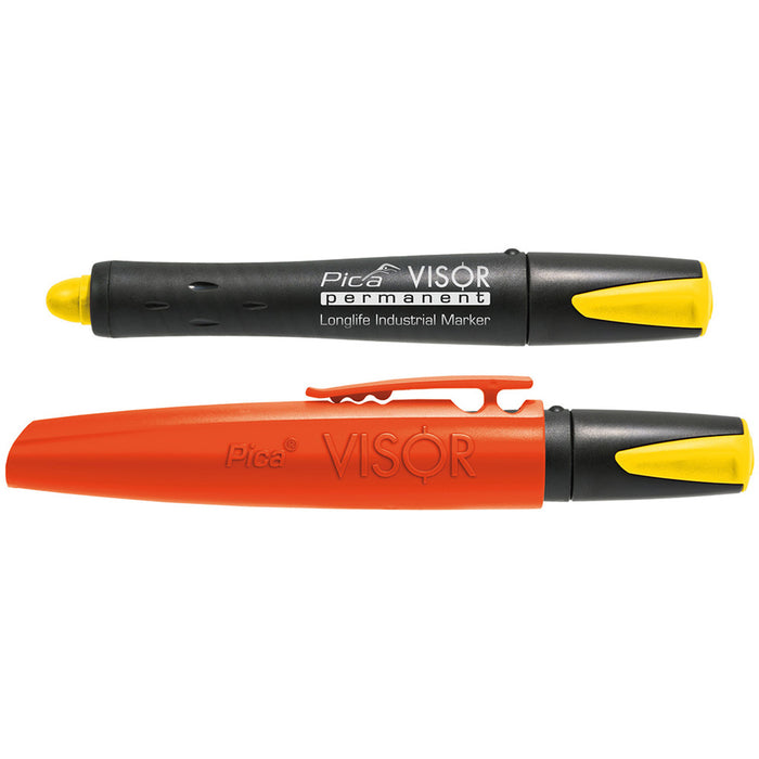 Marqueur permanent à cire rechargeable à usage multiple (jaune)