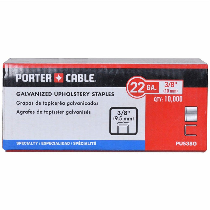 Agrafes de tapissier 3/8" 22GA