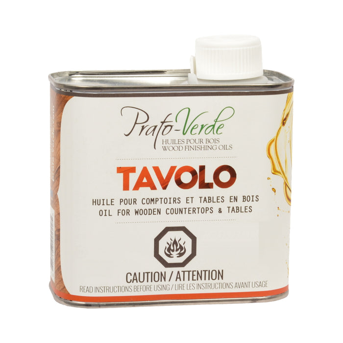 Huile Tavolo pour comptoirs et tables en bois - Incolore - 500 mL