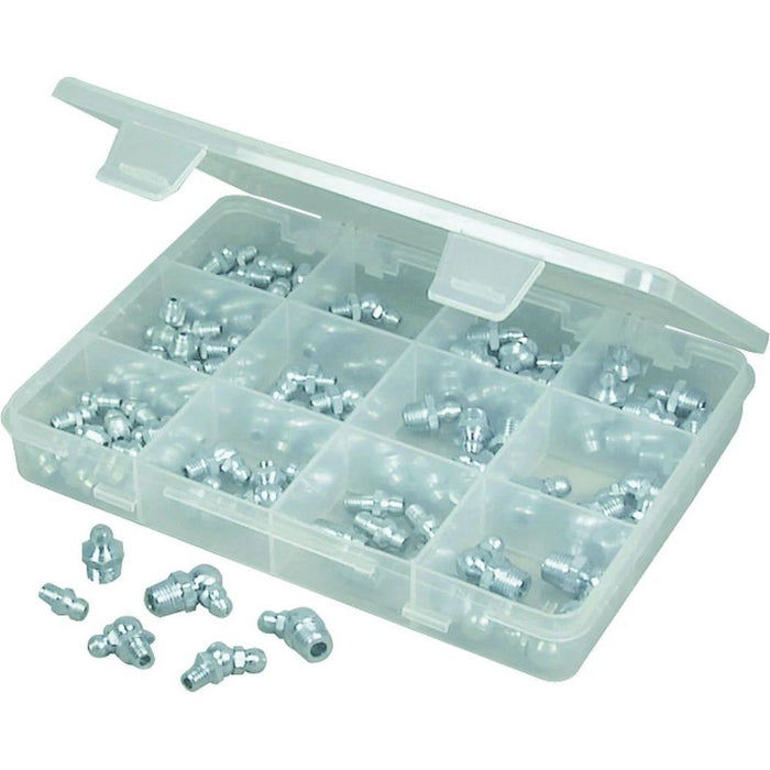 Assortiment 110 embouts à graisser SAE