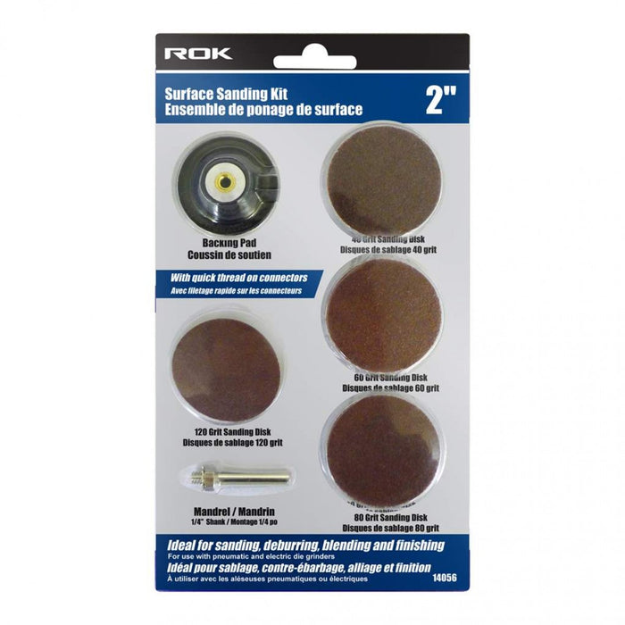 Ensemble de roues de ponçage ROK