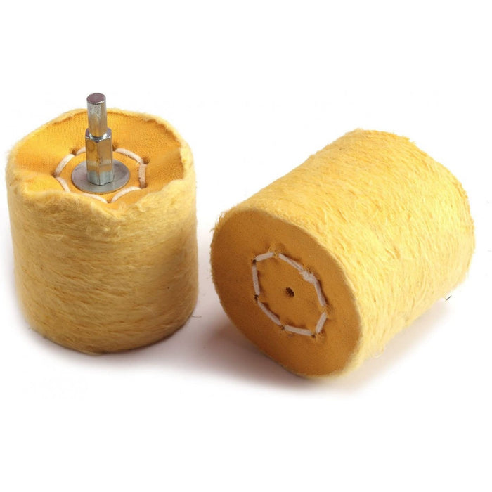 Tampon de polissage jaune